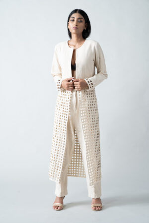 Off-White Kora Jacket with Woven Cotton Tapes