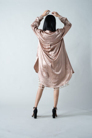 Versatile Layer Mesh Dress - Image 6