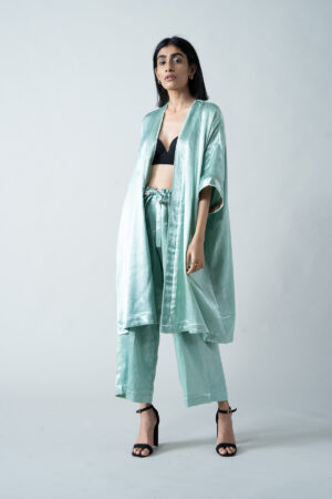 Gaji Silk Loungewear Set - Image 7